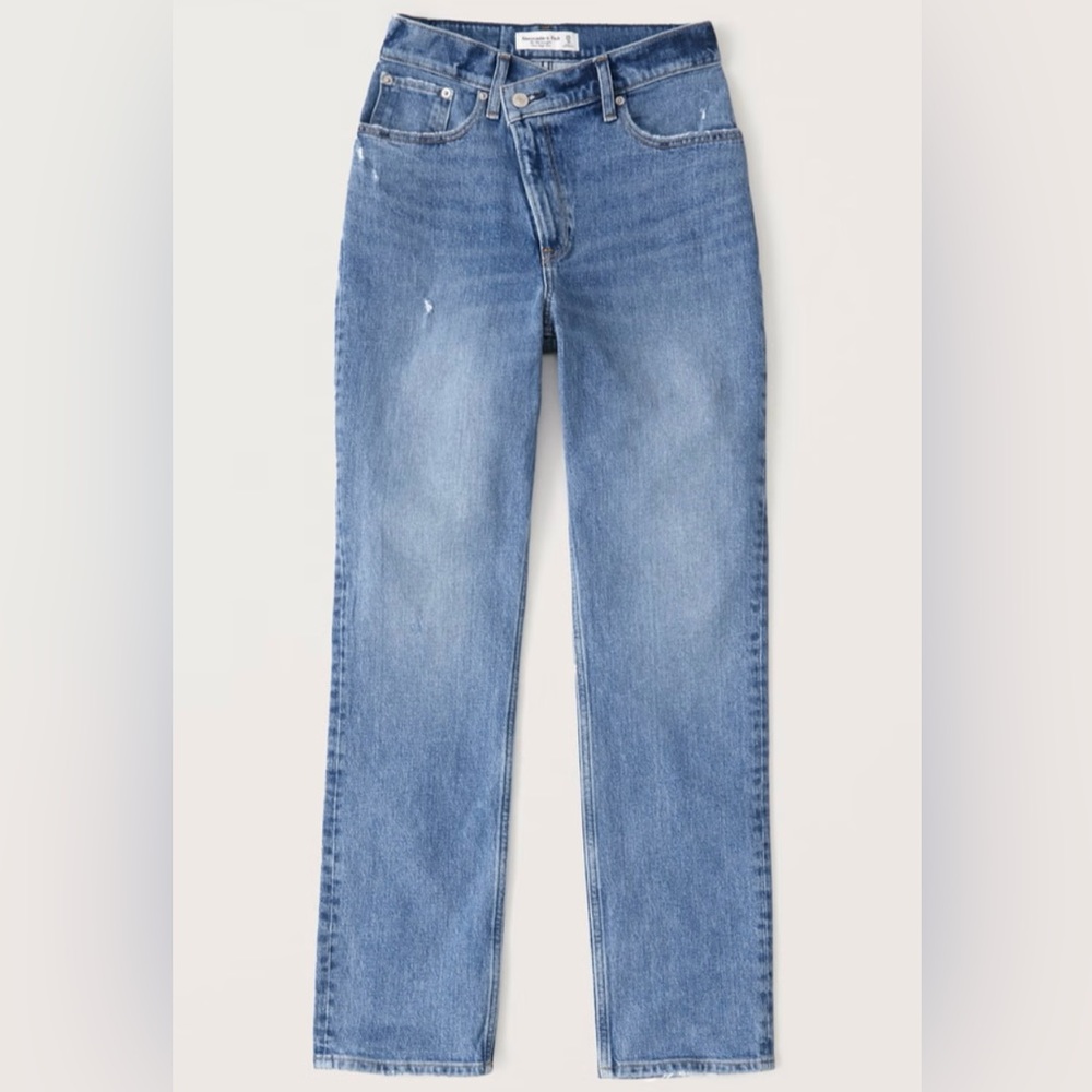 abercrombie ultra high rise 90's curve love jeans boyfriend